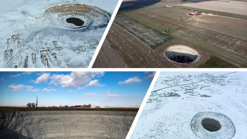 sinkhole voragini turchia