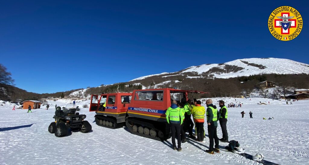 soccorso alpino impianti sciistici star etna
