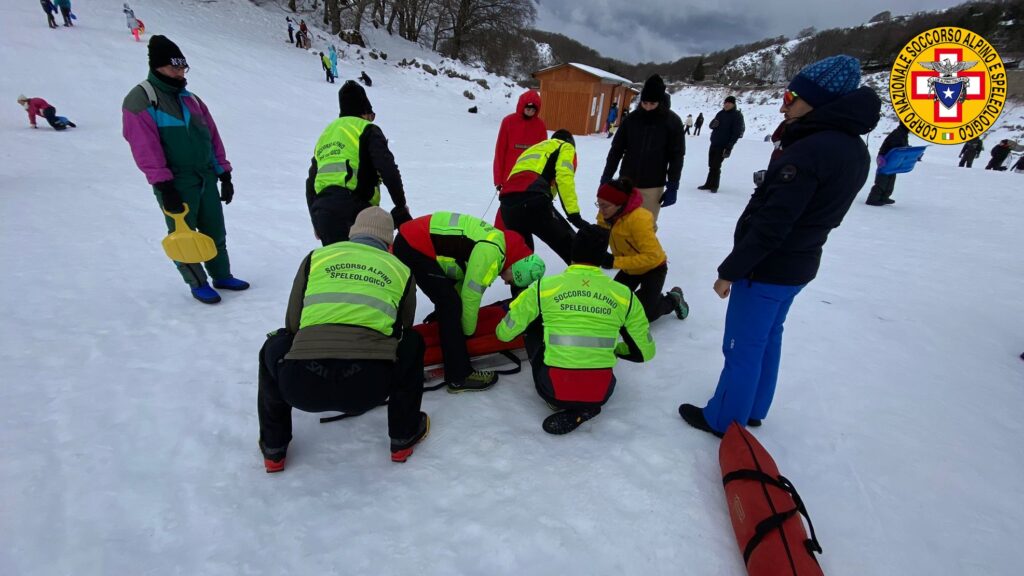 soccorso alpino neve sicilia