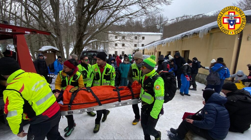 soccorso alpino neve sicilia