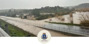 straripamento fiume san leonardo sicilia