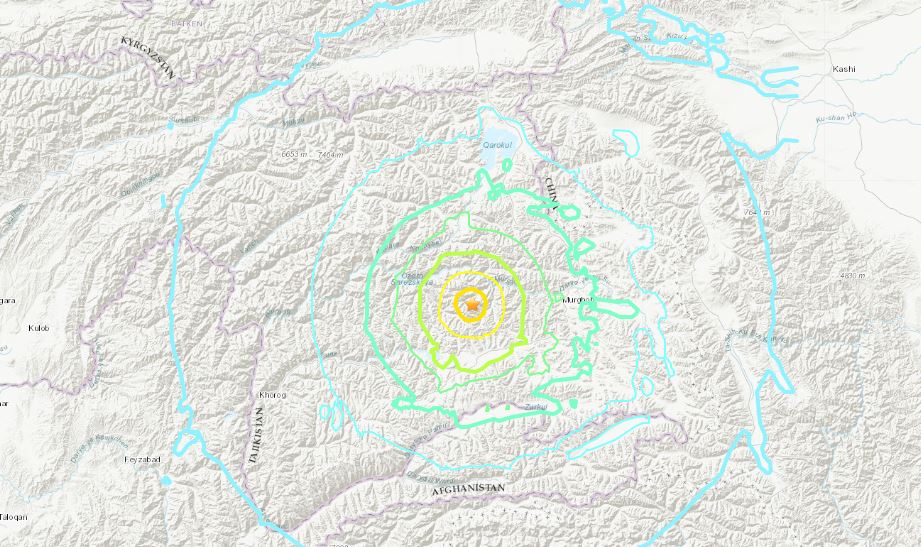 terremoto Tagikistan