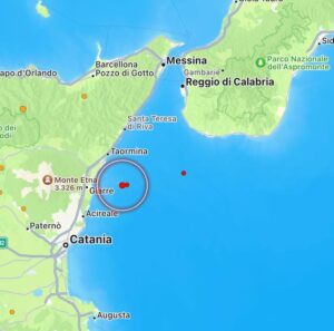 terremoto catania sicilia calabria