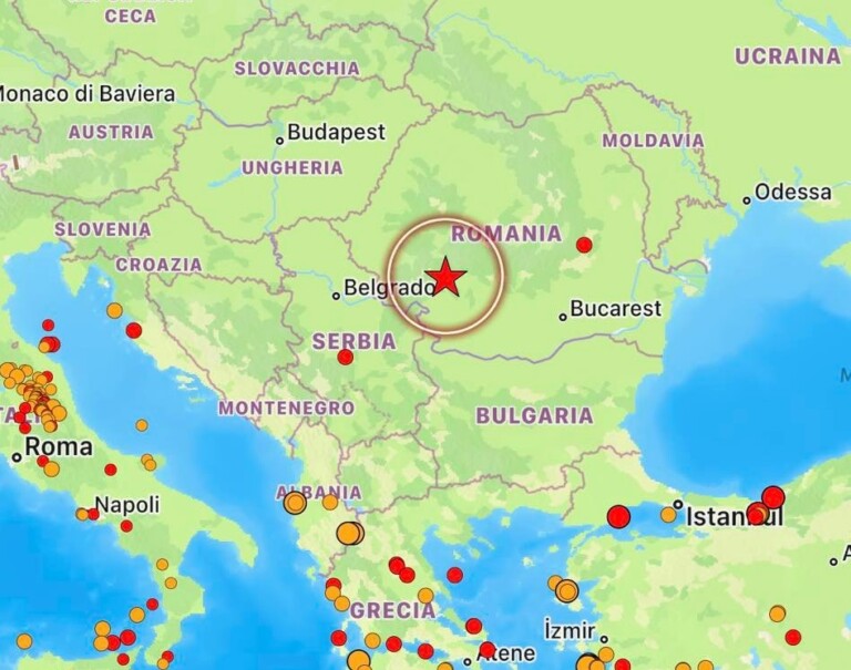 terremoto romania 13 febbraio