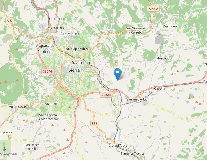 terremoto siena oggi
