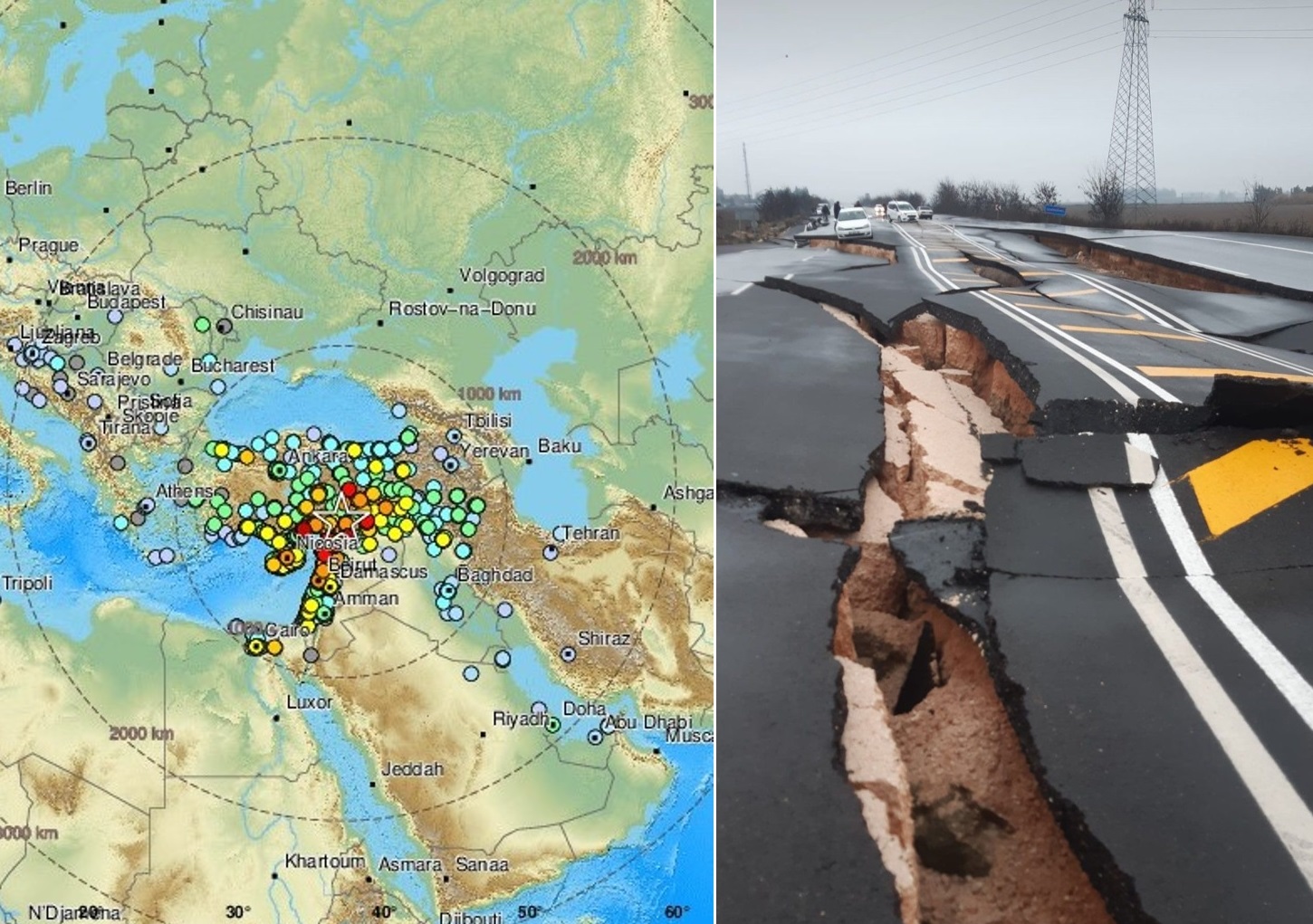 nuova scossa di terremoto pochi minuti fa