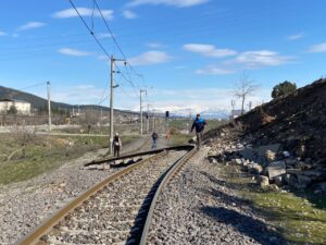 terremoto turchia spostamento ferrovia