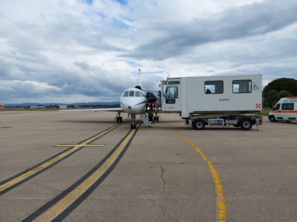 trasporto sanitario aeronautica militare