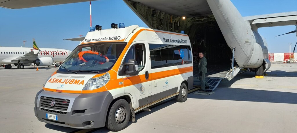 trasporto sanitario aeronautica militare