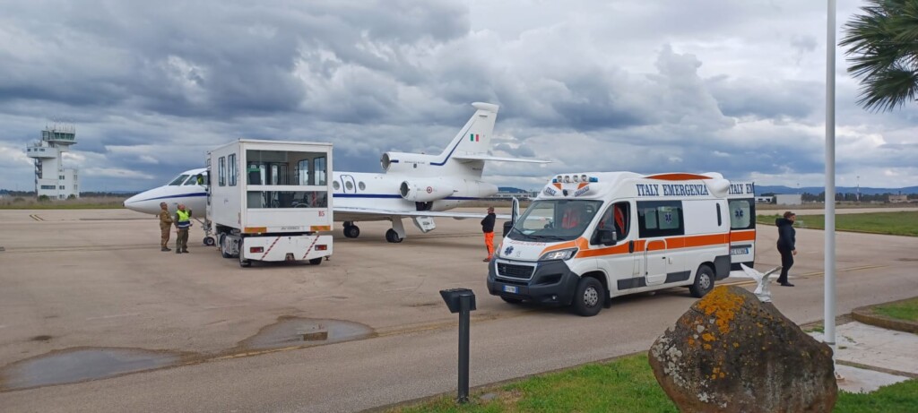 trasporto sanitario aeronautica militare