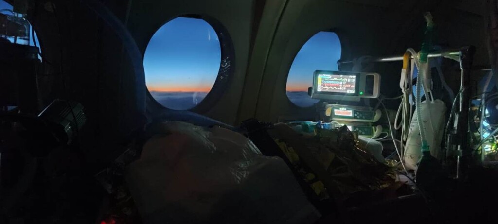 soccorso aereo Volo Cagliari-Genova