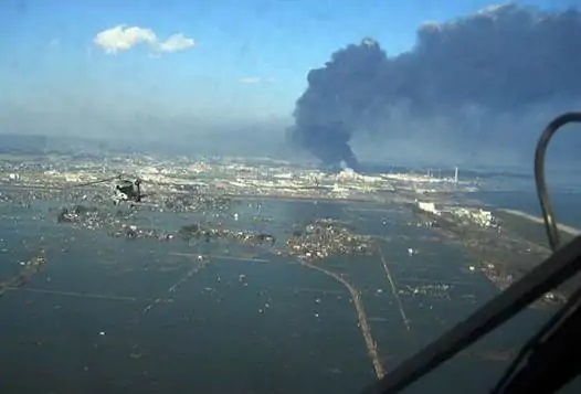 Figura 5 – Effetti del terremoto di Tohoku (Giappone) dell’11 marzo 2011