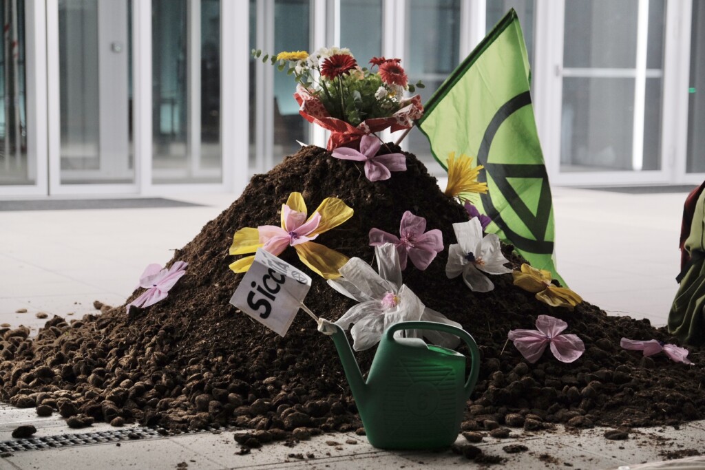 Extinction Rebellion letame torino regione piemonte