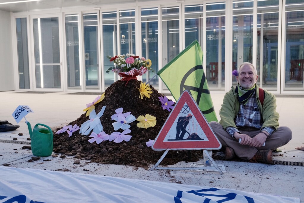 Extinction Rebellion letame torino regione piemonte