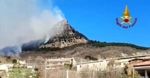 Villa Celiera incendio