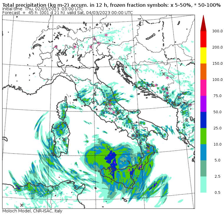 allerta meteo italia venerdì 3 marzo pomeriggio sera