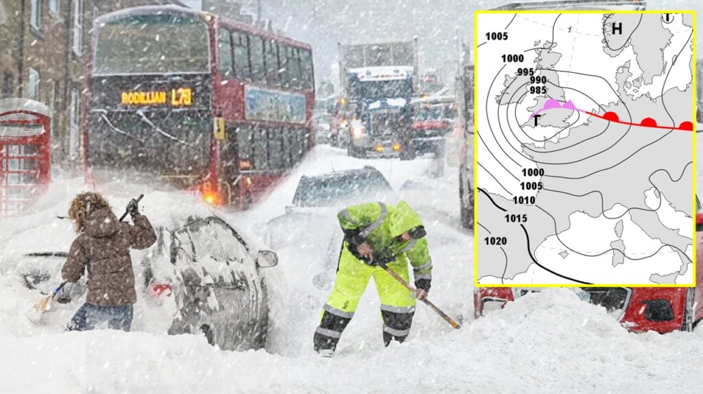 allerta meteo neve europa