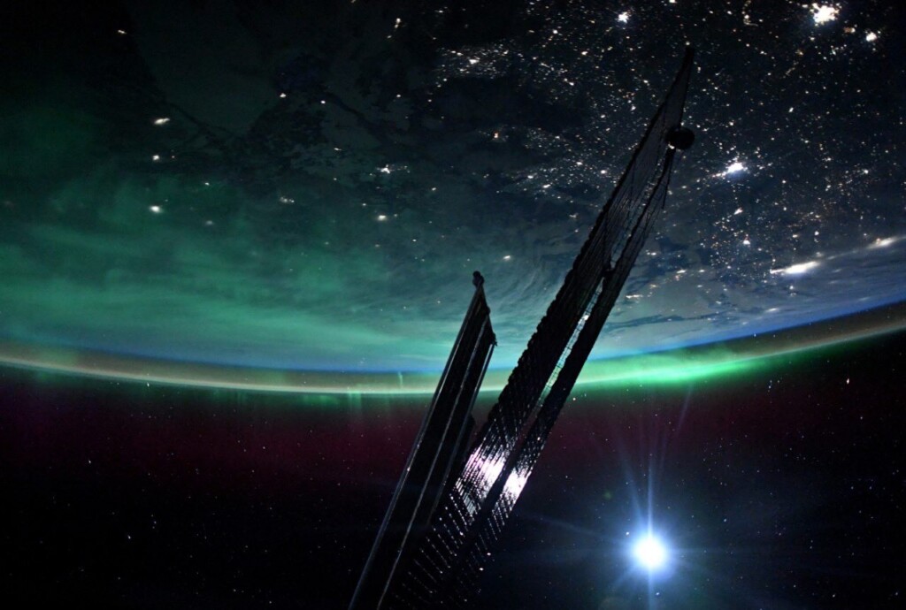 aurora boreale iss