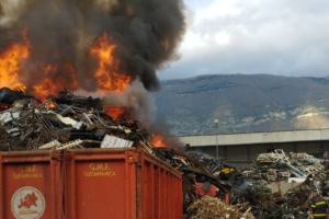 incendio pip sarno