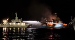 incendio traghetto filippine