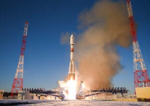lancio soyuz satellite russia