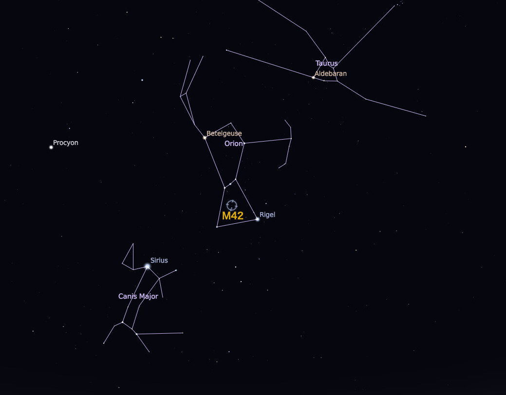 nebulosa orione m42