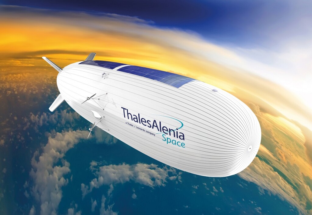 piattaforme stratosferiche Stratobus © Thales Alenia Space
