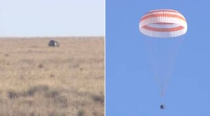 rientro soyuz terra kazakistan