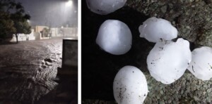 rio cuarto grandine tempesta argentina