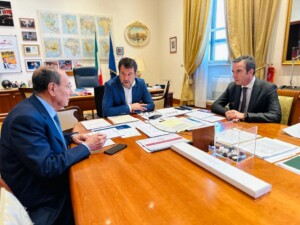 salvini occhiuto schifani mit