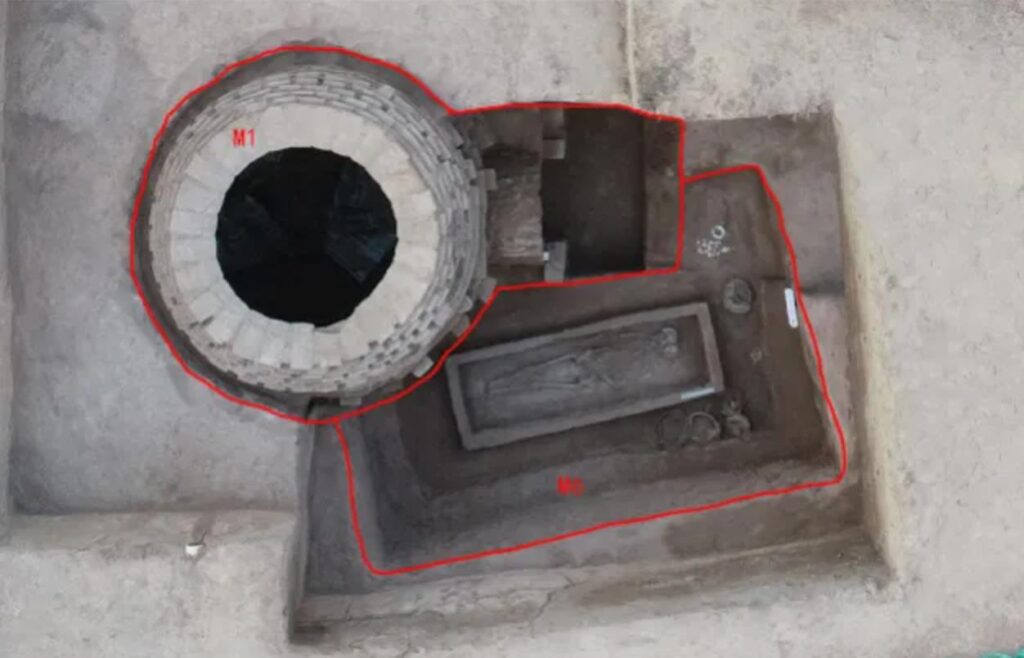 tombe nella regione di Shanxi in Cina