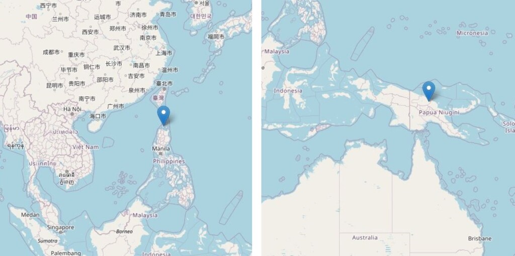 terremoto filippine papua nuova guinea