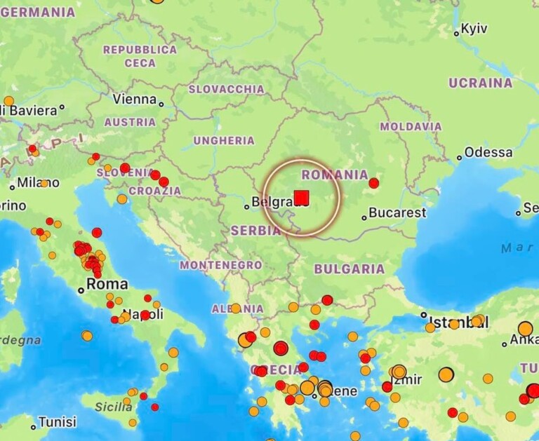 terremoto romania oggi 20 marzo