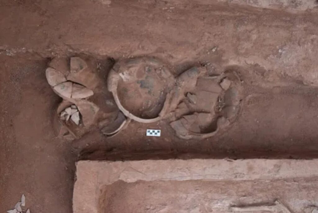 tombe nella regione di Shanxi in Cina