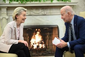 Von der Leyen-Biden