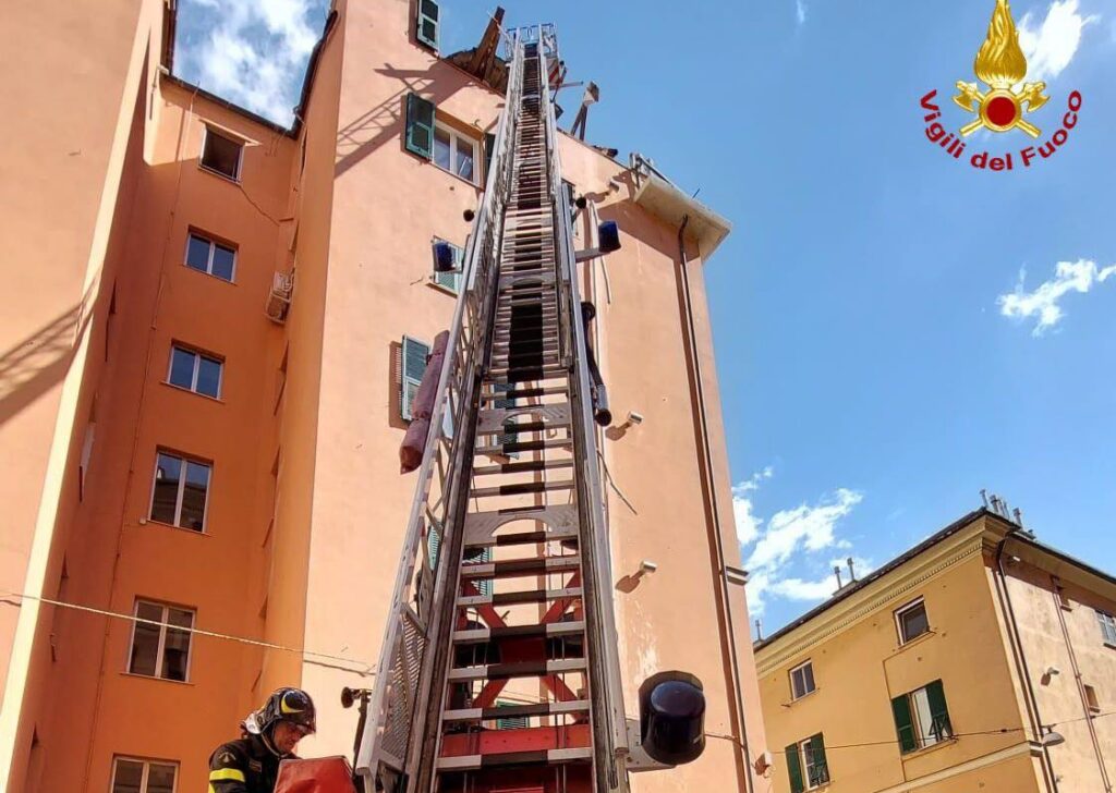 vigili del fuoco genova