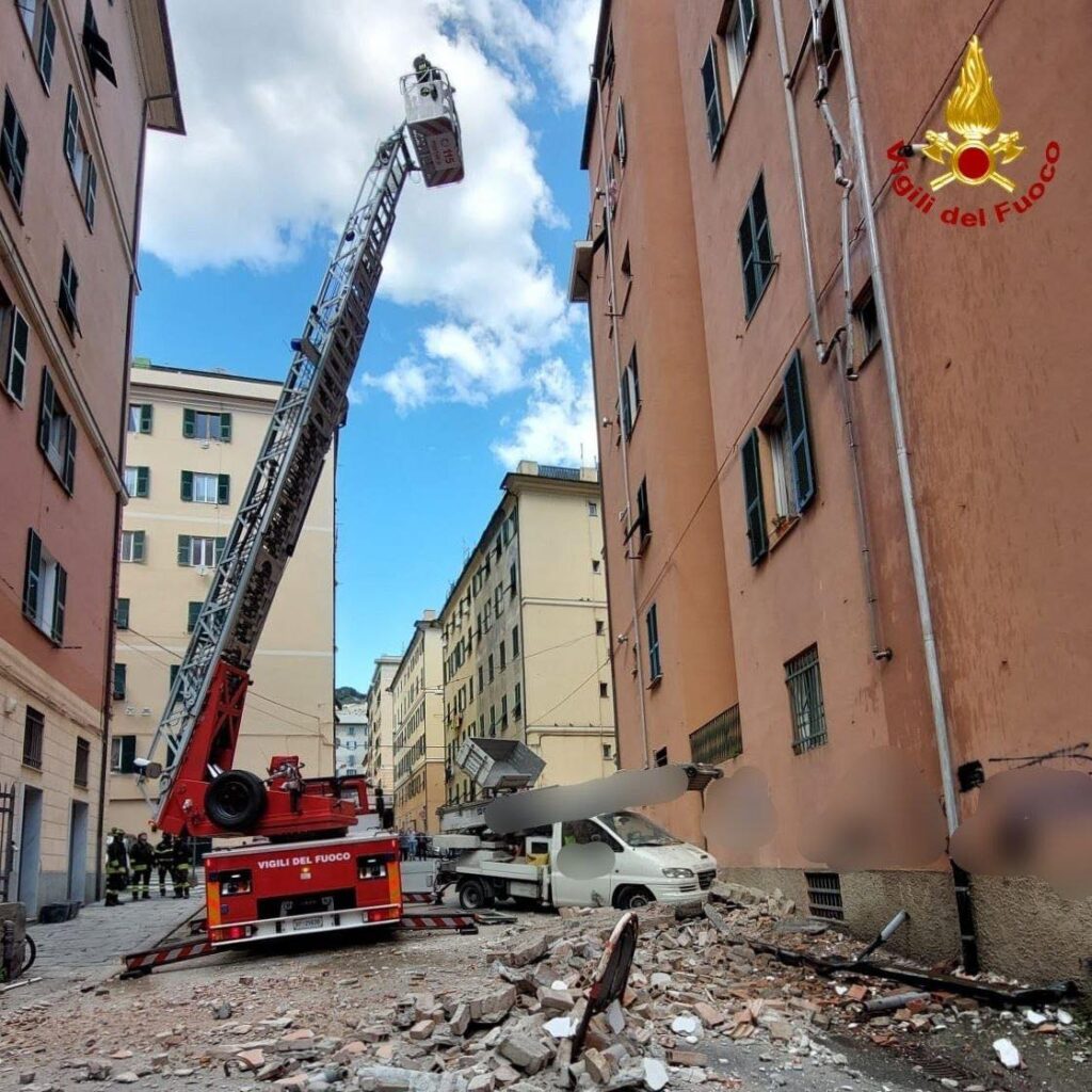 vigili del fuoco genova