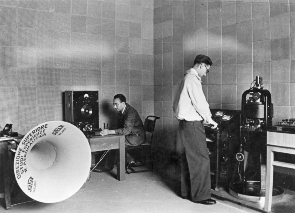 Aerroporto di GUIDONIA Centro Sperimentale Camera Anecoica Settembre 1936