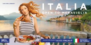 Open to Meraviglia, campagna di comunicazione sul turismo in Italia dell'agenzia del turismo Enit