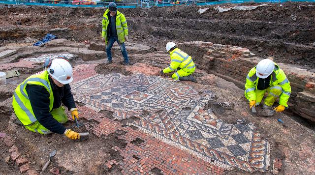 mosaico romano Londra