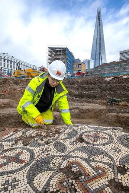 mosaico romano Londra