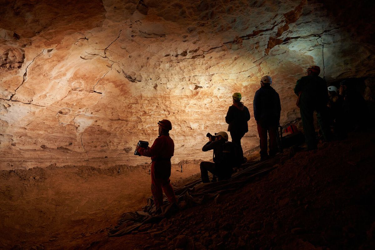 scoperta archeologica arte rupestre grotta Cueva de la Viva