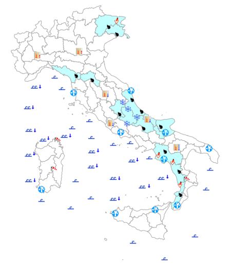 bollettino meteo protezione civile 14 aprile