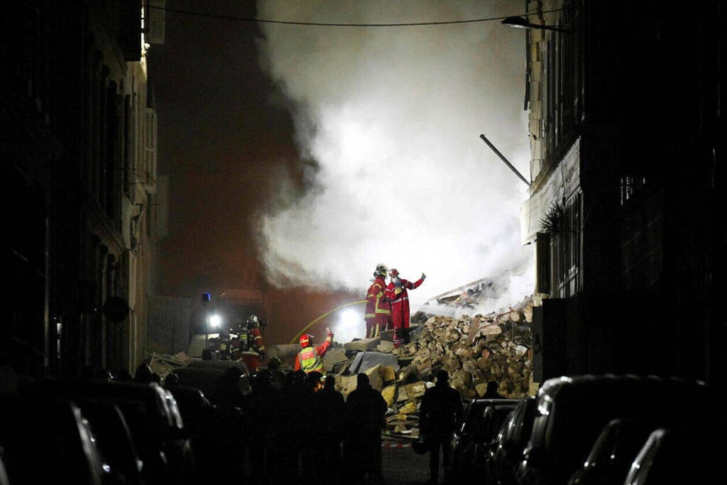 crollo francia marsiglia 9 aprile