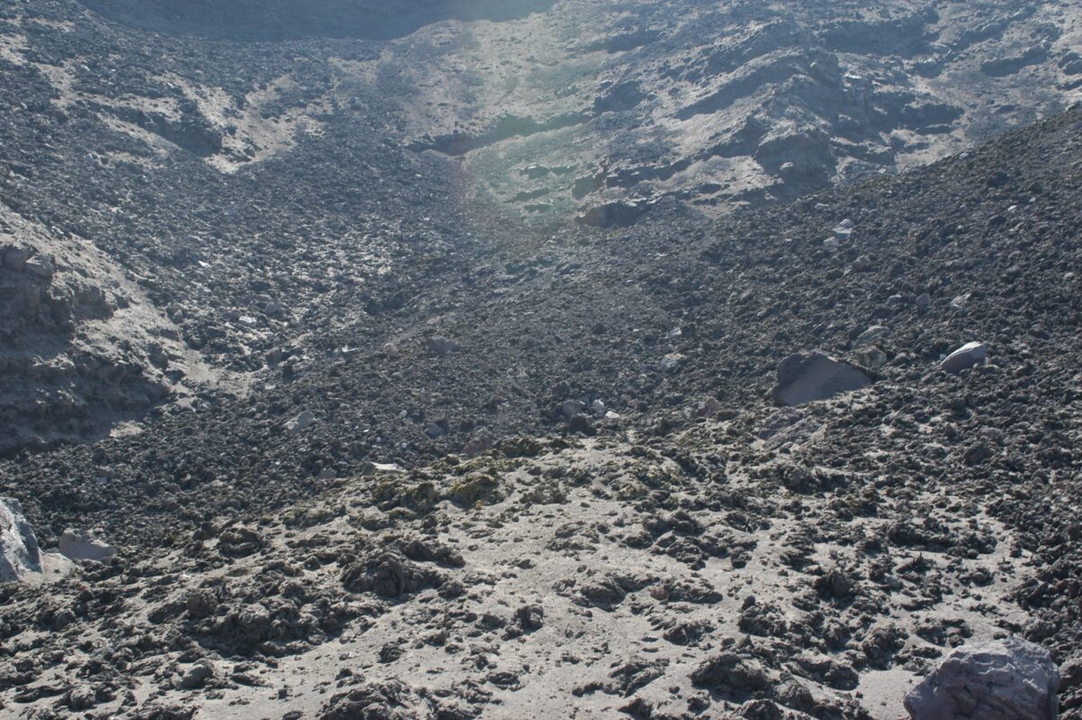 eruzione Stromboli 5 aprile 2003