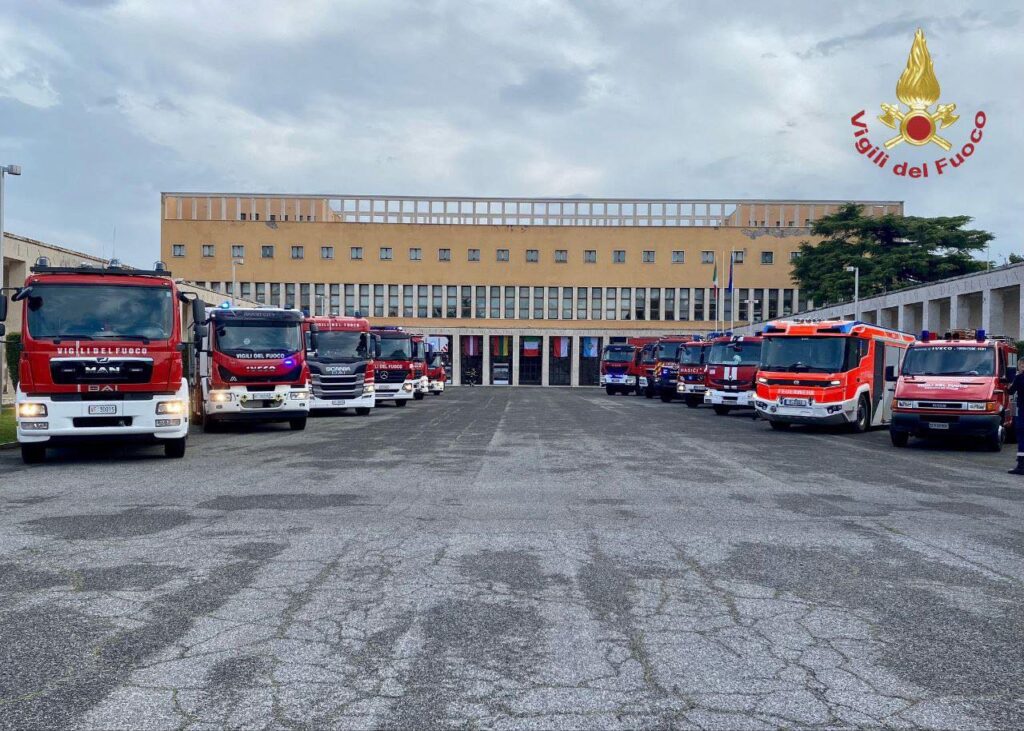 esercitazione scuola antincendio Roma2023 European Firefighter Experience