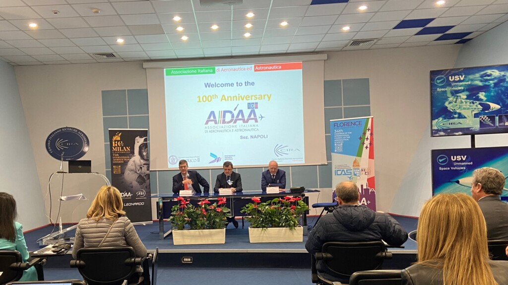evento al CIRA per centenario AIDAA sezione di Napoli
