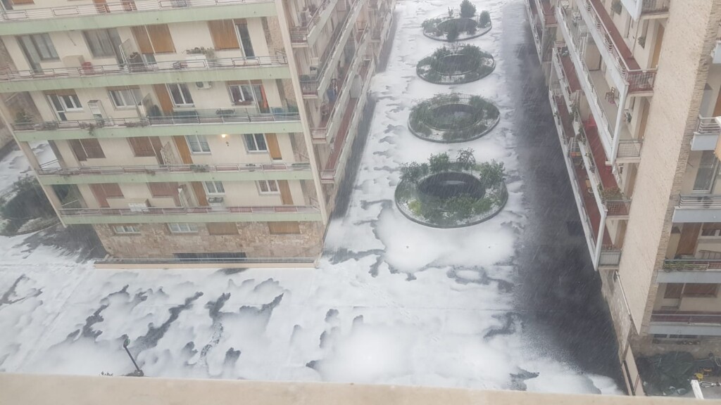 grandine genova oggi 13 aprile