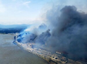 incendio Corea del Sud Gangneung