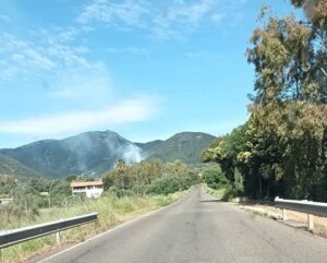 incendio villacidro sardegna